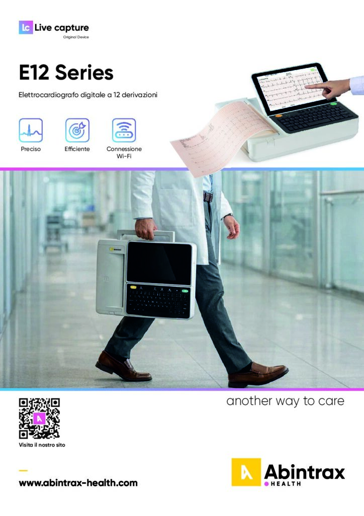 Elettrocardiografo 12 derivazioni E12 Series E12 Series