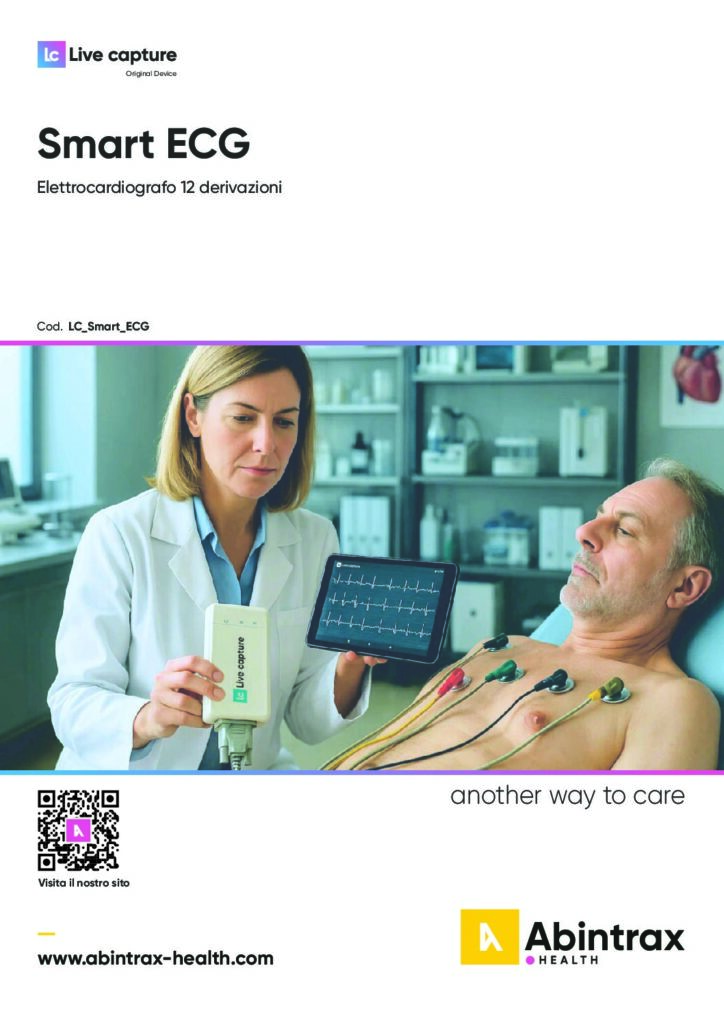 Elettrocardiografo 12 derivazioni Smart ECG LC Smart ECG