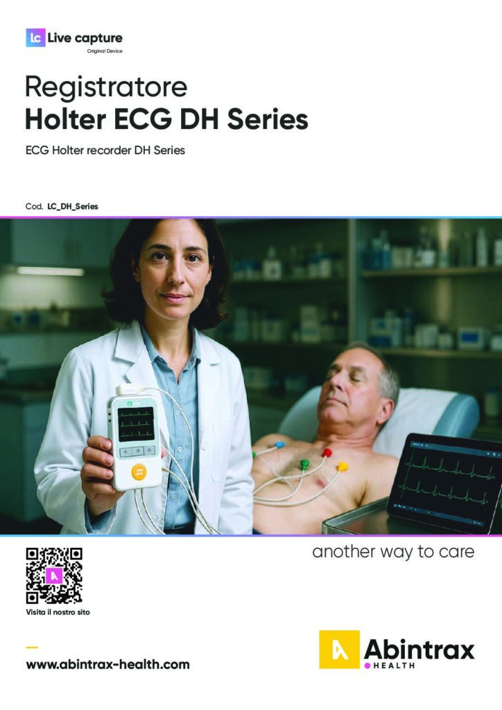Registratore holter ECG DH Series DH3 DH3plus DH12plus DH Series