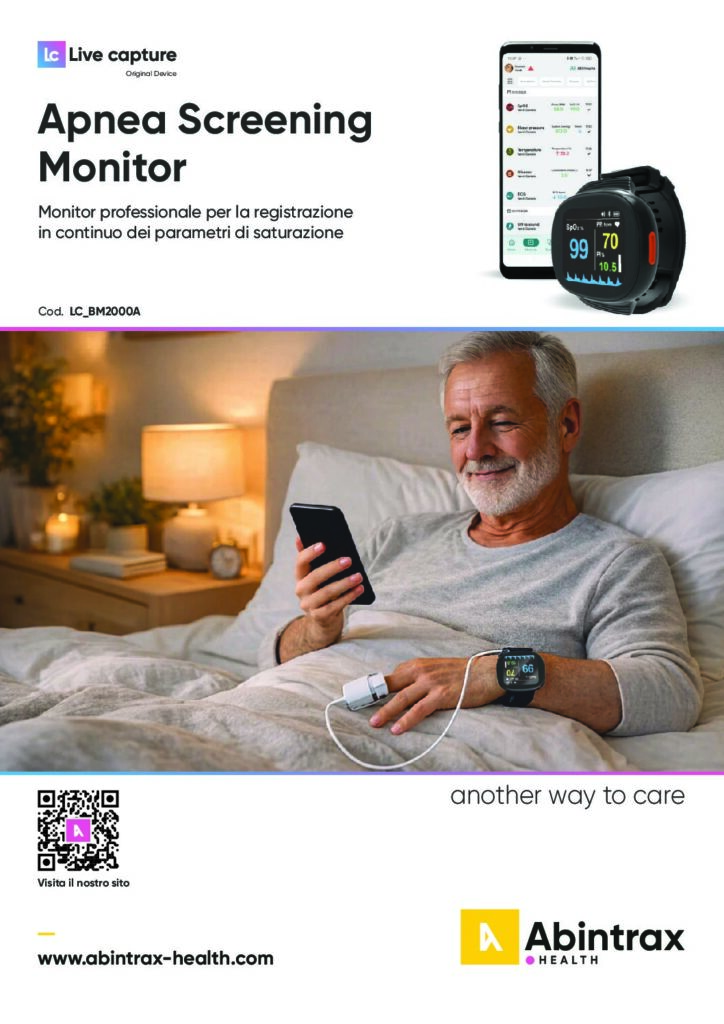 Monitor professionale registrazione continua parametri saturazione LC