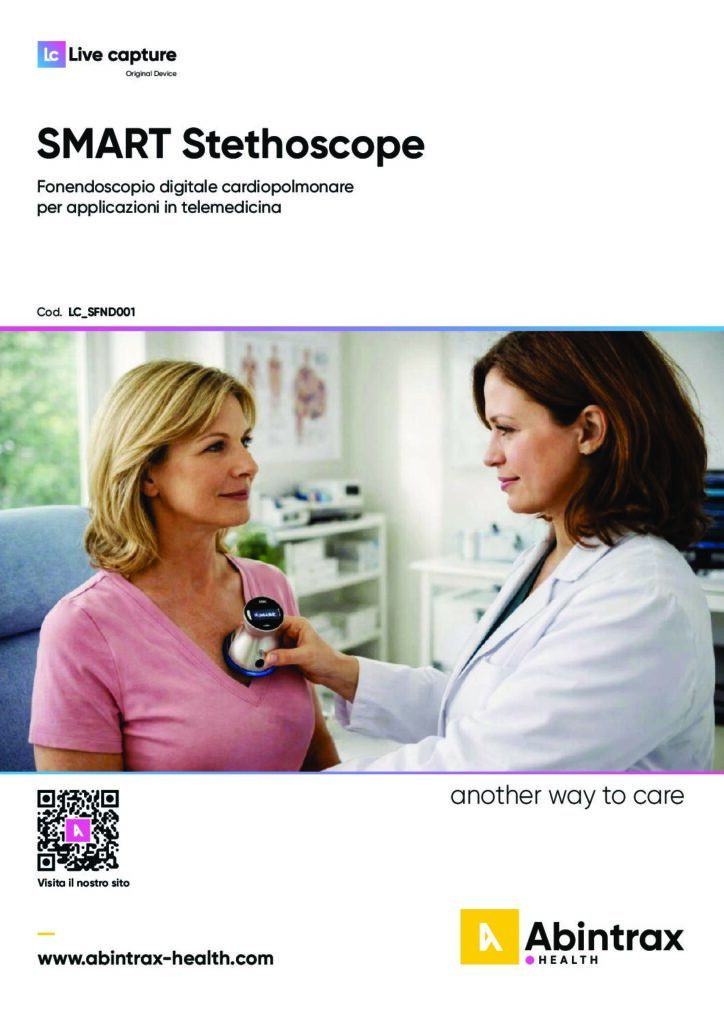 Fonendoscopio digitale cardiopolmonare applicazioni in telemedicina LC