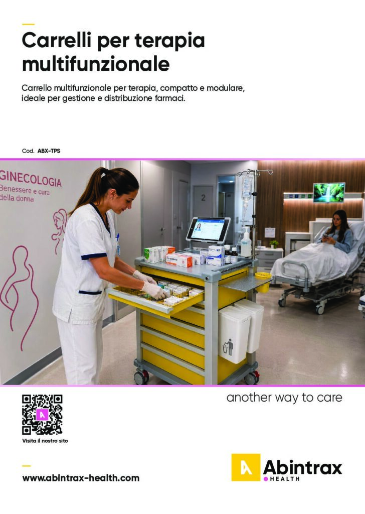 Carrello multifunzionale terapia compatto modulare ideale per gestione distribuzione farmaci